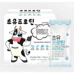 초유 Z9B2V7O7 프로틴 190g 19gx10포