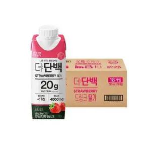 더단백 F4H5M3E9 드링크 딸기 250mlx18입 빙그레