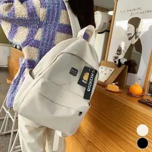 [라일리] Rly 학생 소형 백팩 캐릭터 장식 무지 베이직 배낭