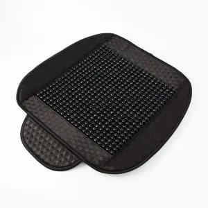 원목 E7N2K6N7 지압 구슬 자동차방석 차량시트방석