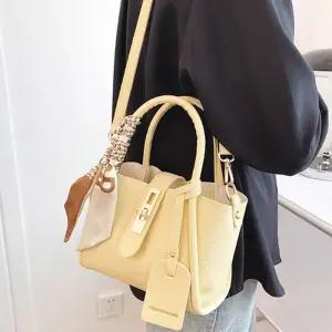 [라일리] Rly 여자 데일리 미니 토트백 크로스백 가방 스카프