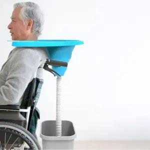 요양용품 노인 환자 접이식 세발기 실버용품 머리감기 샴푸대