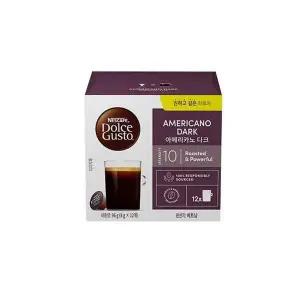 NDG F4F9N1C2 돌체구스토 아메리카노 다크 1박스 12입