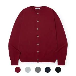 매장정품 NODEN 소프트 터치 크롭 라운드넥 가디건 - 5COLOR