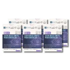 종근당 20100 초임계 알티지 오메가3 루테인지아잔틴 24 1100mg 30 캡슐 6박스 /wb