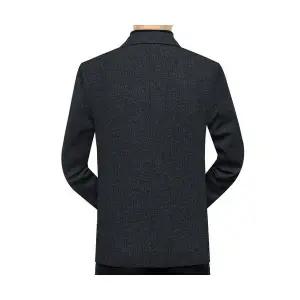 남성정장자켓 트렌디 아이템 정장 자켓 추동 캐주얼 코트 모직 슬림 싱글 HT4