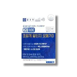 종근당 20100 초임계 알티지 오메가3 883mg 30캡슐 1박스 /wb
