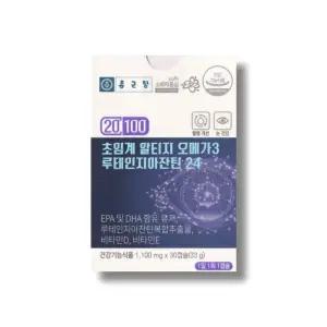 종근당 20100 초임계 알티지 오메가3 루테인지아잔틴 24 1100mg 30 캡슐 1박스 /wb