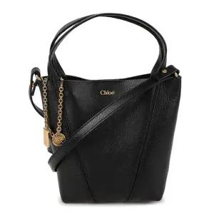 MUST IT_ 그레인드 가죽 스몰 스핀 토트백 CH25SS812N84-001