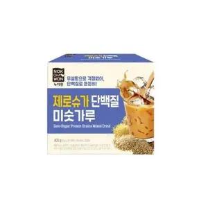 녹차원 Z9A2D6D0 제로슈가 단백질 미숫가루 20gx20T 녹차원
