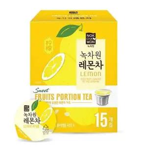 녹차원 V8H8M4H6 레몬차 30gx15T 녹차원