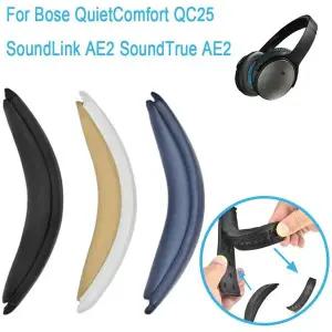 Bose QuietComfort 25QC25/SoundLink AE2/SoundTrue AE2용 단백질 가죽 교체 헤드밴드 수리 부품 헤드밴드