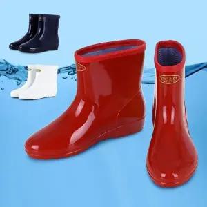 여반장화 여자 주방화 식당 방수조리화 고무 가벼운 갯바위장화