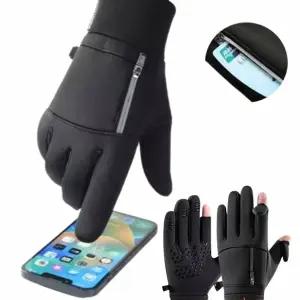 네오플랜 방한 장갑 카드수납 터치 라이더 미끄럼방지