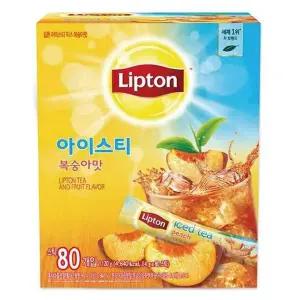 립톤 D7W1I5M3 복숭아맛 아이스티 14gx80T