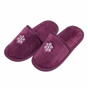 [라일리] Rly 극세사 눈꽃 거실화 여자거실화 거실용실내화