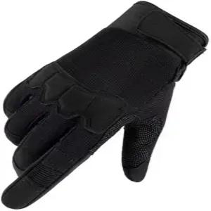 촬영 사냥 오토바이 타기 등반을 위한 하이코프로트 풀 핑거 장갑 터치 스크린 너클 보호 통기성 경량 야외