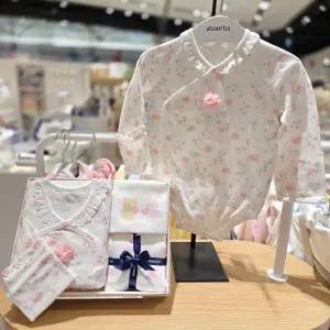 [압소바](강남점)[말띠 출산/임신축하선물 2종] 로지 배내슈트 + 토곰자가드손수건(10SET)//A1B10110