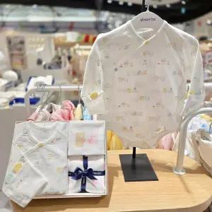 [압소바](광주신세계)[출산/임신축하선물 2종] 올리버 오가닉 배내슈트 + 토곰자가드손수건(10SET)//A1B...
