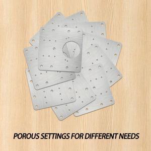 1/10pcs 브래킷 힌지 캐비닛 도어 수리 플레이트 스테인레스 스틸 두꺼운 장착 고정