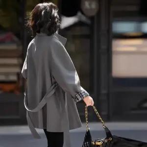 여성 가을 코트 칼라 슬림핏 트렌치코트 1PICK3