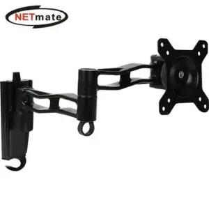 관절거치대 NETmate 모니터 TV 벽걸이거치대 관절형 13-27인치
