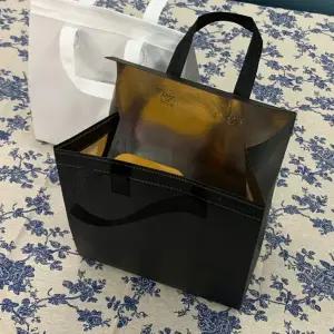 보온보냉 부직포 쇼핑백 가방 블랙 중