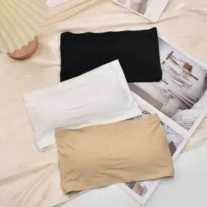 심리스 튜브탑 노와이어 캡내장