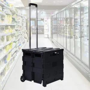 이동카트 접이식 대형 장바구니 수납카트