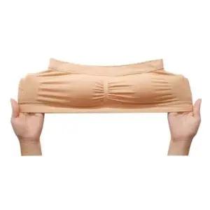 튜브탑 오프숄더 노와이어 브라