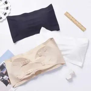 오프숄더 캡내장 브라탑