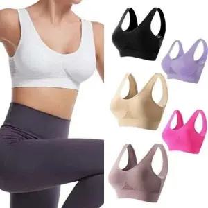 스포츠 브라탑 빅사이즈 메쉬