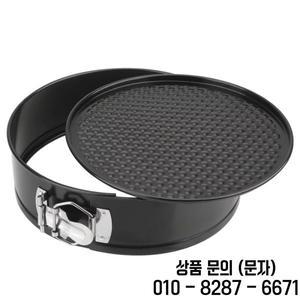 탄소강 베이킹 몰드 미끄럼 방지 케이크 팬 탈착식 바닥 12 cm 개
