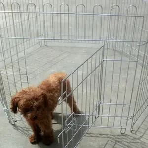 반려동물 철망 울타리 접이식 철장 강아지 투명 펜스 하우스