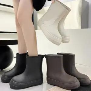 심플 미들 여성 레인부츠 OSM-1005916