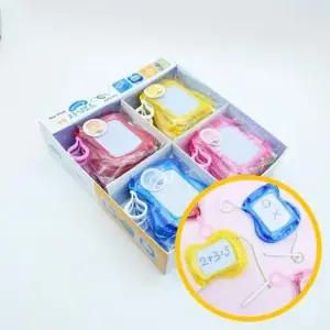 3500 키링 자석 보드 12개입 1박스-에어팟 파우치 가방 메신저 학원 달란트 포인트마켓 네임태그