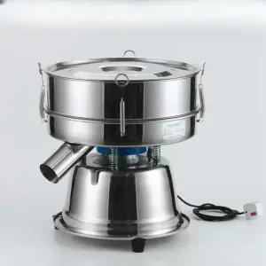 전동 밀가루 채반기 스크리닝 자동 석발기 분리 채망 진동