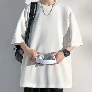 [모로엠] 베이직 루즈핏 남성 무지 티셔츠 ON-TSA-QWFN17EH