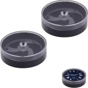 CYUXING 2Pcs 휴대용 시계 다이얼 보관함 방진 및 스크래치 방지 이동 홀더 용품 케이스 여행용 도구