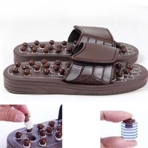 조절 쿠션 슬리퍼 마사지 지압 사무실 실내화