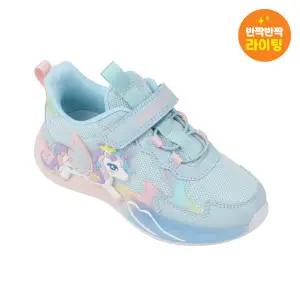 [롯데백화점]토박스 다이노솔즈 레인보우 유니콘 키즈 블루 DNYCG1TSRU11BLU