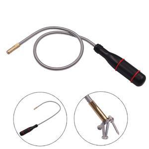 접이식 자석 스틱 1개 좁은 공간 차량 수리 도구 부품용 확장형 봉 너트 따는 편리한