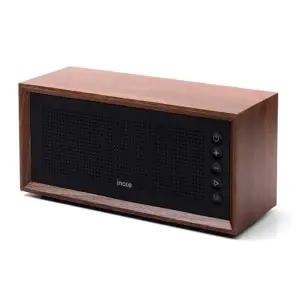 포터블 우드 블루투스 스피커 라디오 BT-V3 블랙