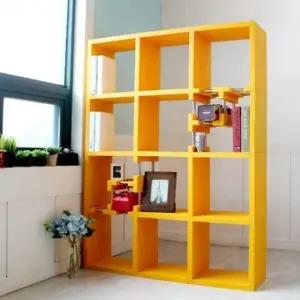 파티션 컬러 책장  3_4no.1 수납 선반 큐브 공간박스 홈인테리어