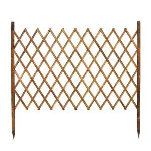 목재 휀스 주택 담장 탄화목 펜스 가림막 야외 지면 삽입 설치 조립식 원목