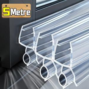 샤워 도어 씰 스트립 물막이 욕실 바닥 물튀김 방지 가드 프레임리스 유리 하단 틈막이 씰링