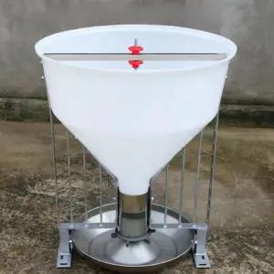 사료 급여기 닭먹이 통 닭장 조류 자동 피딩 거위 급식 모이그릇