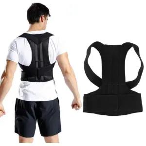 남성용교정밴드 바른자세 허리통증보호대 굽은어깨 운동 벨트