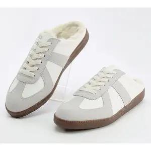 남자슬리퍼 데일리 패션 방한 퍼블로퍼 슈즈 남녀공용 뮬신발