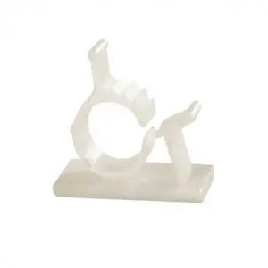 25x18mm 흰색 퀵클램프 타이 마운트 100개 소